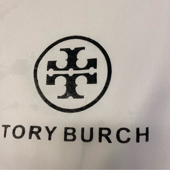 Tory Burch white dust bag for purse clutch 13.5x9.5” - Picture 4 of 8